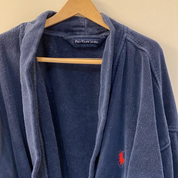 Ralph Lauren Men’s Bath Robe - Size L/XL - Picture 2 of 5